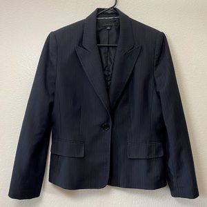 Anne Klein Striped Blazer Suit